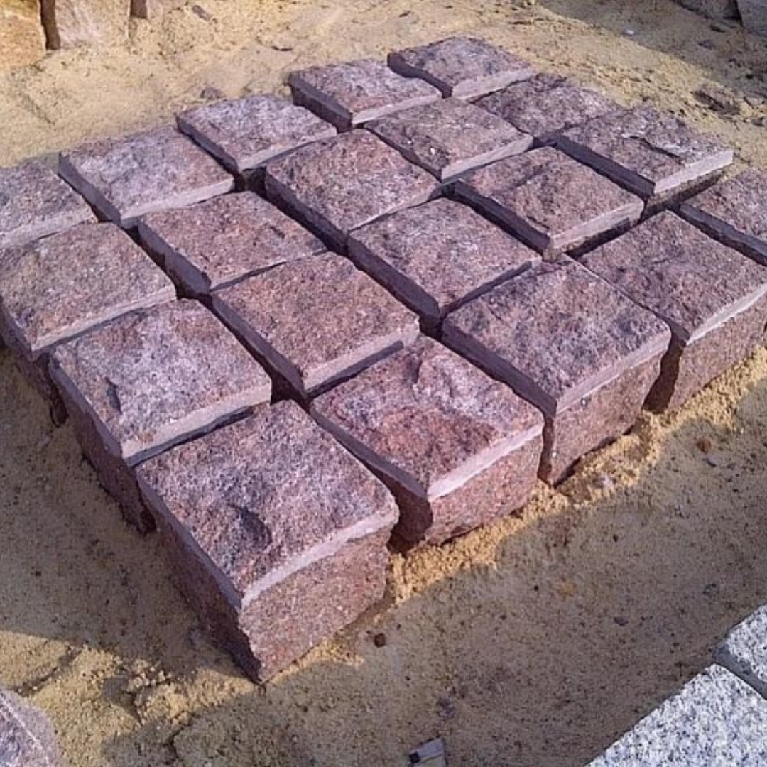 Jodhpur Red Sandstone Block